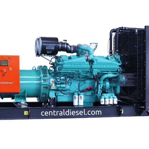 Genset Genpac Open Silent Cummins 1500 kVA GC1500